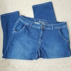 Lane Bryant Denim Capris size 20